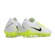 Scarpe Nike Phantom GX II Elite FG Bianco Giallo Nero