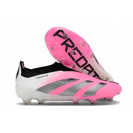 adidas - Predator 24 Elite LL FG Rosa Bianco Nero