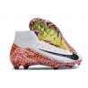 Nike Air Zoom Mercurial Superfly 10 Elite FG Bianco Arancio Nero