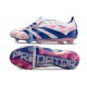 Scarpe adidas Predator 24 Elite FT FG Ftwr Bianco Solar Blu Solar Rosa