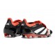 Scarpe adidas Predator 24 Elite FT FG Nero Core Bianco Rosso Solare