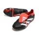 Scarpe adidas Predator 24 Elite FT FG Nero Core Bianco Rosso Solare