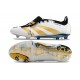 Scarpe adidas Predator 24 Elite FT FG Ftwr Bianco Oro Met