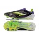 Adidas Scarpa F50 Elite Senza Lacci FG Ftwr Bianco Rosso Solare Blu Lucido