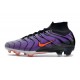 Nike Air Zoom Mercurial Superfly 9 Elite FG TN Viola Nero