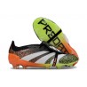 Scarpe adidas Predator 24 Elite FT FG Nero Bianco Arancione Verde