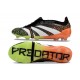 Scarpe adidas Predator 24 Elite FT FG Nero Bianco Arancione Verde