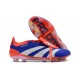 Scarpe adidas Predator 24 Elite FT FG Blu BIanco Rosso