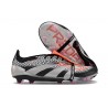 Scarpe adidas Predator 24 Elite FT FG Nero Argento Rosso