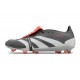 Scarpe adidas Predator 24 Elite FT FG Nero Bianco Rosso