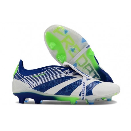 Scarpe adidas Predator 24 Elite FT FG Bianco Blu Verde