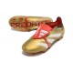 Scarpe adidas Predator 24 Elite FT FG Oro Met Bianco Rosso