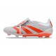 Scarpe adidas Predator 24 Elite FT FG Grigio Rosso