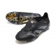 Scarpe adidas Predator 24 Elite FT FG Nero Core Carbone Oro Met