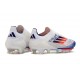 adidas F50+ Elite FG Nuovo Bianco Blu Lucido Rosso Solare