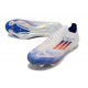 adidas F50+ Elite FG Nuovo Bianco Blu Lucido Rosso Solare
