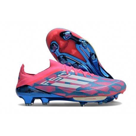 adidas F50+ Elite FG Nuovo Solar Blu Ftwr Bianco Solar Rosa