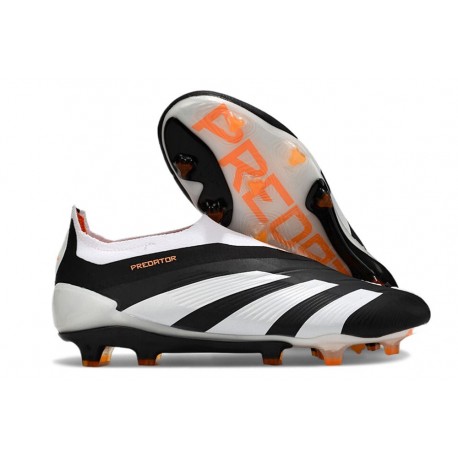 adidas - Predator 24 Elite LL FG Nero Bianco Arancione