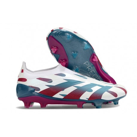adidas - Predator 24 Elite LL FG Bianco Blu Rosso