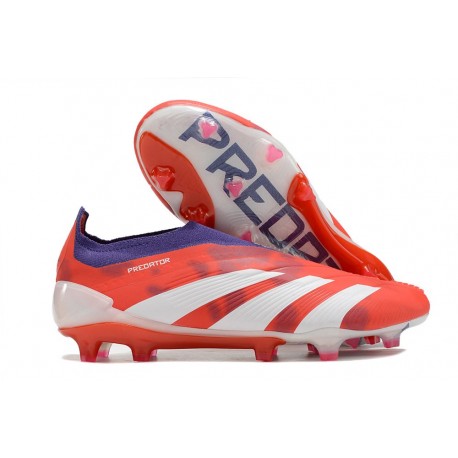 adidas - Predator 24 Elite LL FG Rosso Bianco