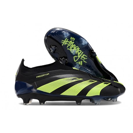 adidas - Predator 24 Elite LL FG Nero Verde
