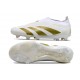 adidas - Predator 24 Elite LL FG Bianco Oro