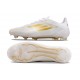 Scarpe da Calcio Adidas F50 Elite FG Ftwr Bianco Oro Met Ftwr Bianco
