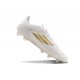 Scarpe da Calcio Adidas F50 Elite FG Ftwr Bianco Oro Met Ftwr Bianco