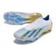 adidas - X Crazyfast.1 LL FG Scarpe Bianco Blu Oro