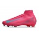 Nike Zoom Mercurial Superfly X Elite FG Rosa Grigio