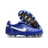 Nike Tiempo Legend 10 Elite FG Ronaldo Blu Bianco