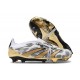 Scarpe adidas Predator 24 Elite FT FG Oro Metallizzato Bianco Grigio