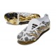 Scarpe adidas Predator 24 Elite FT FG Oro Metallizzato Bianco Grigio