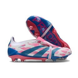 Scarpe adidas Predator 24 Elite FT FG Ftwr Bianco Solar Blu Solar Rosa
