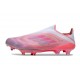 Scarpa da Calcio adidas F50+ FG Rosa Bianco