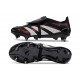 Scarpa Adidas Predator Elite Tongue FG Nero Grigio 4 Rosso Lucido