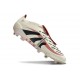 Scarpa Adidas Predator Elite Tongue FG Bianco Off Nero Core Rubino Puro
