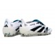 Scarpa Adidas Predator Elite Tongue FG Bianco Nero Ciano 