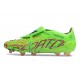 Scarpa Adidas Predator Elite Tongue FG Limone Lucido Rosa Lucido Blu Fusion