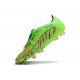 Scarpa Adidas Predator Elite Tongue FG Limone Lucido Rosa Lucido Blu Fusion