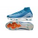 Nike Air Zoom Mercurial Superfly 10 Elite FG Blu Bianco