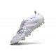 Adidas Predator Elite Tongue FG Bianco Argento Metallico Royal Acceso