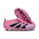 Scarpa Adidas Predator Elite Tongue FG Rosa Nero