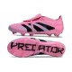Scarpa Adidas Predator Elite Tongue FG Rosa Nero