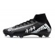 Nike Air Zoom Mercurial Superfly 10 Elite FG Nero Bianco