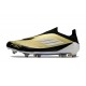 Adidas Scarpa F50 Elite Senza Lacci FG Oro Met Nero Bianco