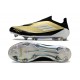 Adidas Scarpa F50 Elite Senza Lacci FG Oro Met Nero Bianco