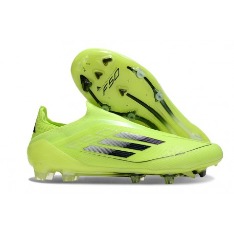 Scarpa Adidas Predator Elite Tongue FG Verde Nero