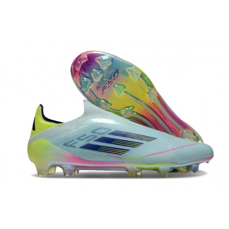 Adidas Predator Elite Tongue FG Almost Blu Semi Blu Lucido Semi Giallo Solare