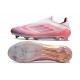 Adidas Scarpa F50 Elite Senza Lacci FG Rosa Bianco